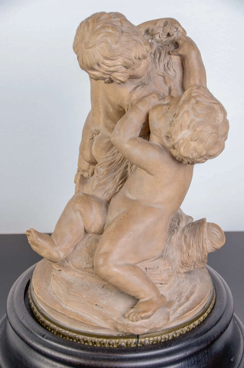19th Century Terra Cotta Group Sculpture For Sale 2