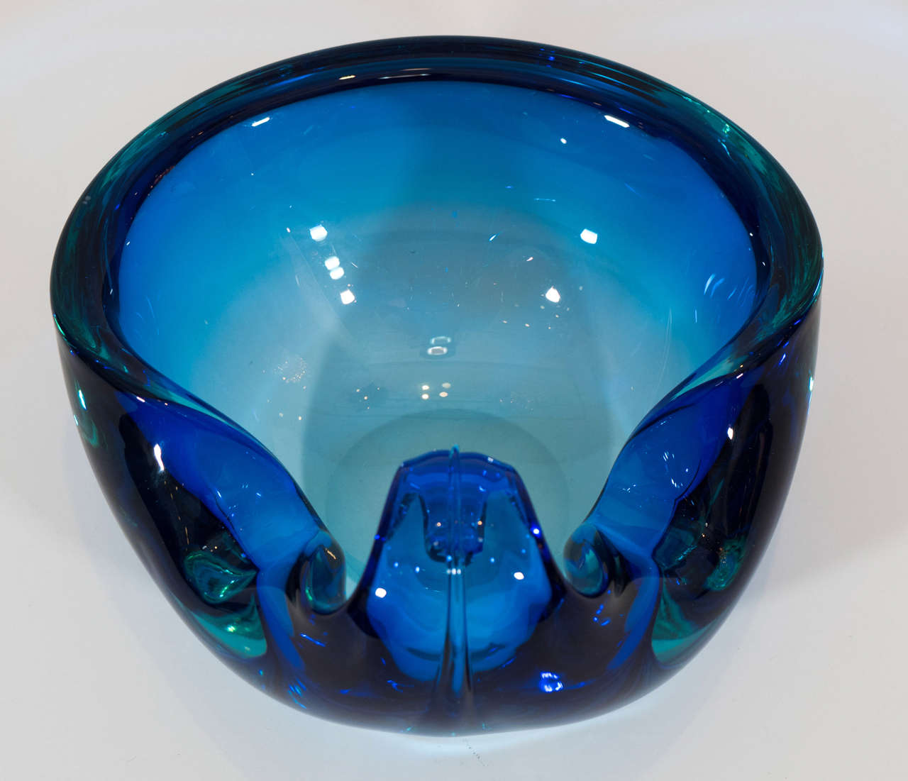 Seguso Murano Bowl at 1stdibs
