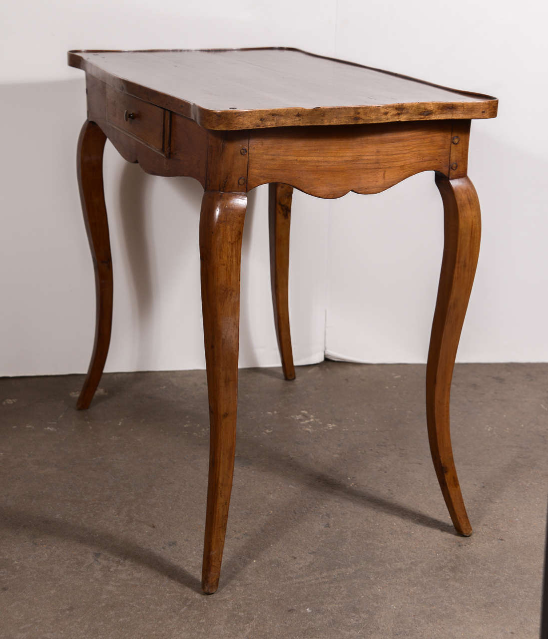18th Century and Earlier 18th Century Pearwood Table with Caberet Top
