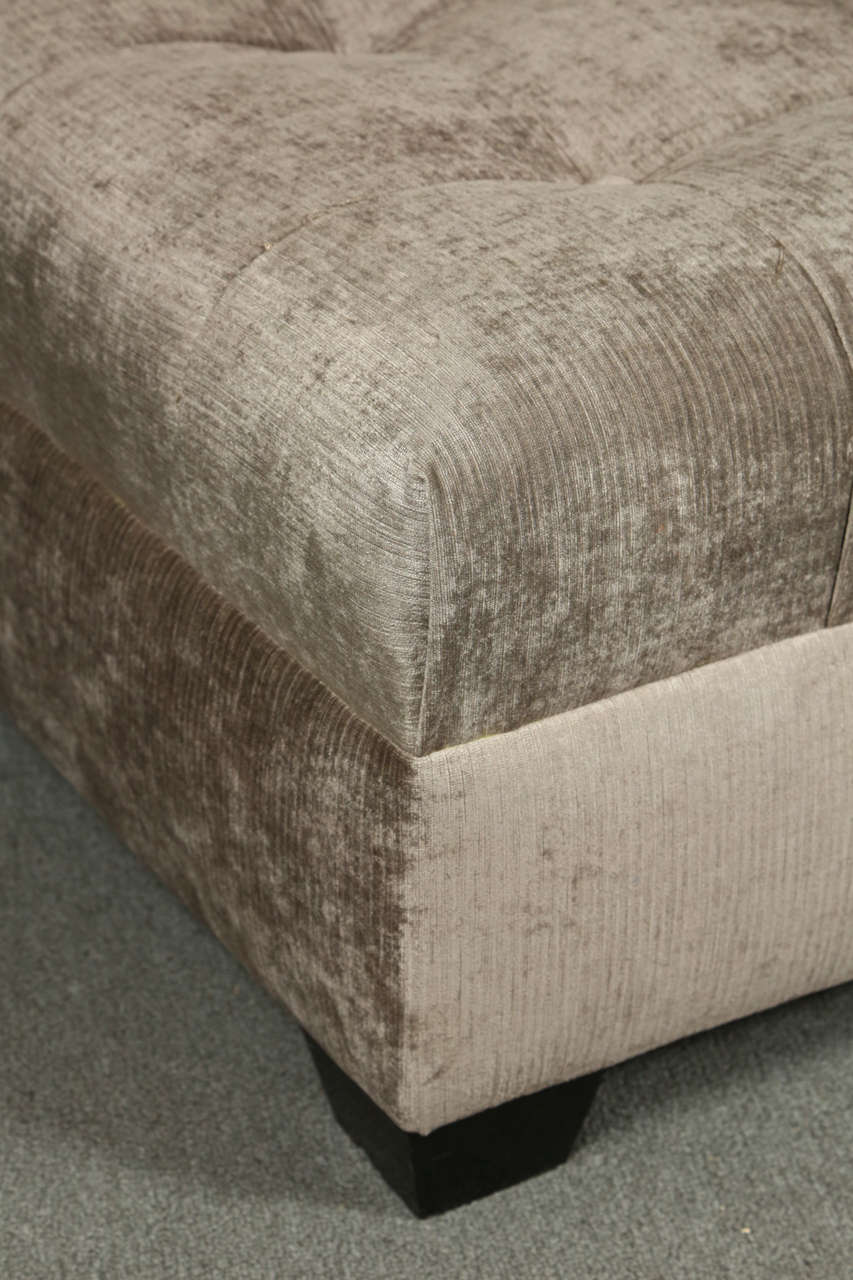 Large Biscuit Tufted Ottoman 1