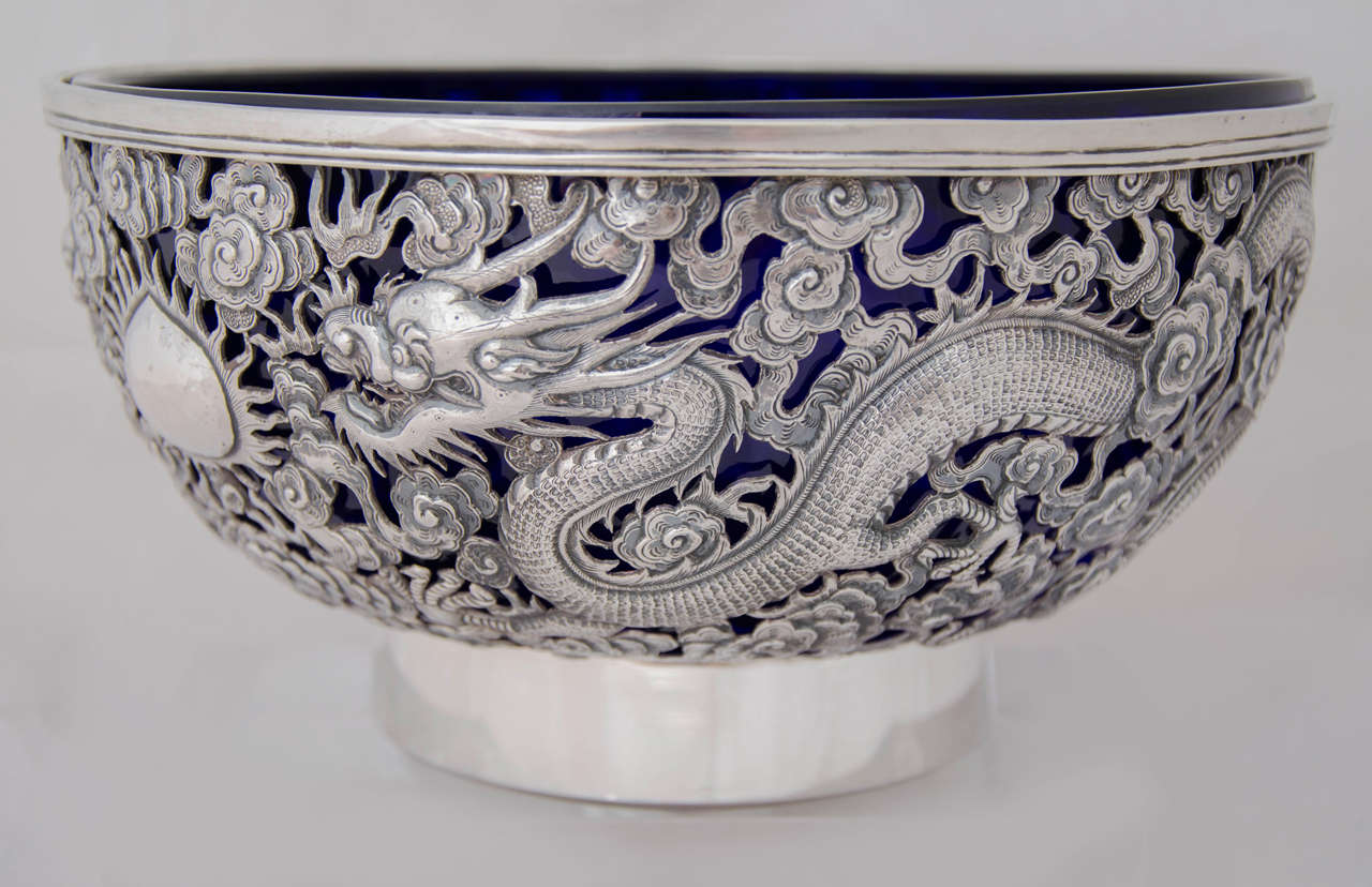 Chinese Export Silver Bowl 2