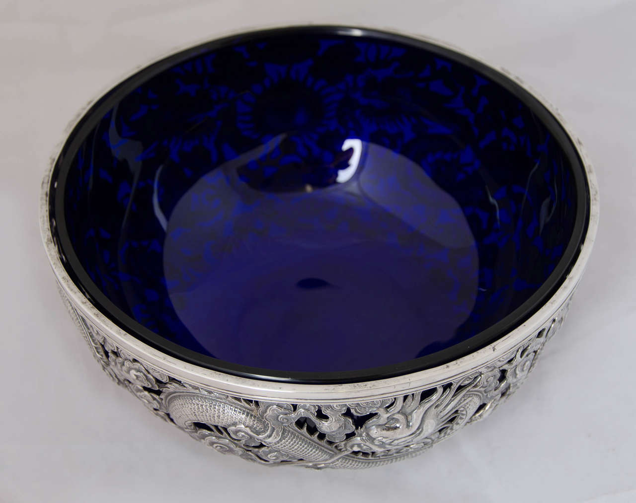 Chinese Export Silver Bowl For Sale 4