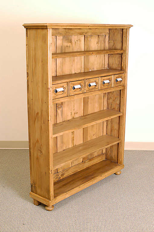 Apothecary Bookshelves at 1stDibs