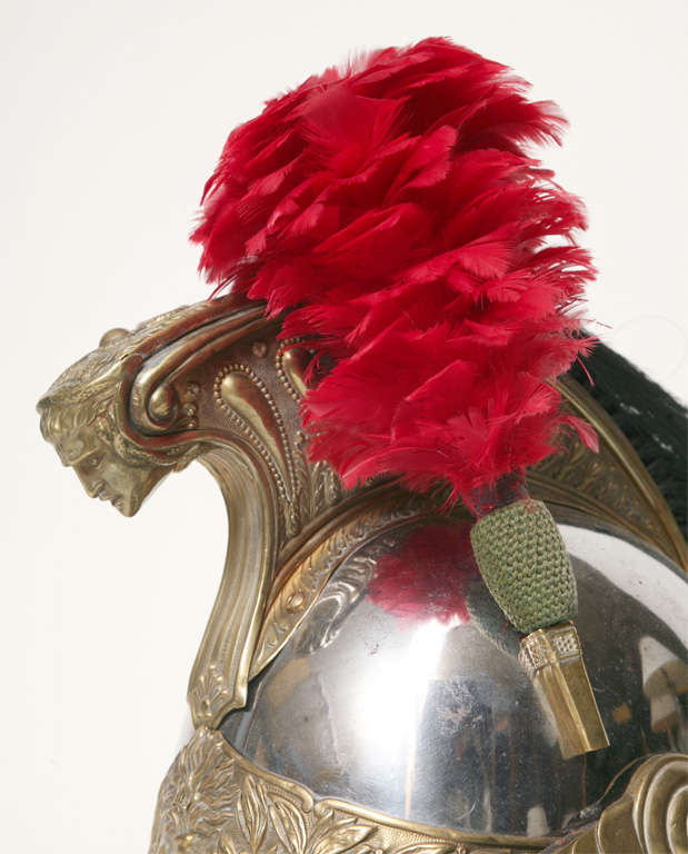 19th Century A NAPOLEON III CUIRASSIER REGIMENT HELMET.  FRENCH,  CIRCA 1850 For Sale