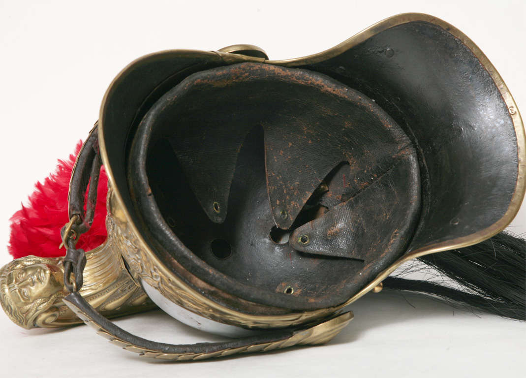 A NAPOLEON III CUIRASSIER REGIMENT HELMET.  FRENCH,  CIRCA 1850 For Sale 1