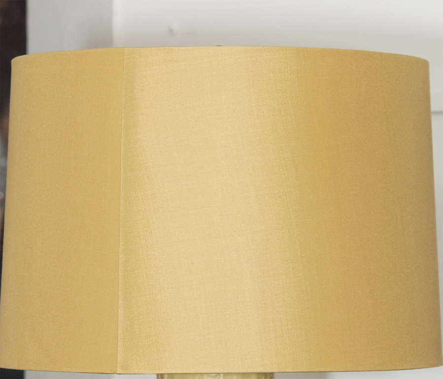 Italian 20th Century Gilded Lamp