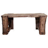 19th Century French Work Bench/ Console Antique 19th Century French Work Bench/ Console