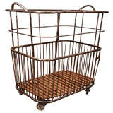 19th Century French Baguette Trolley