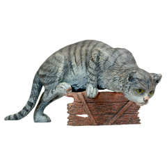 Vienna Bronze Figure of a Cat