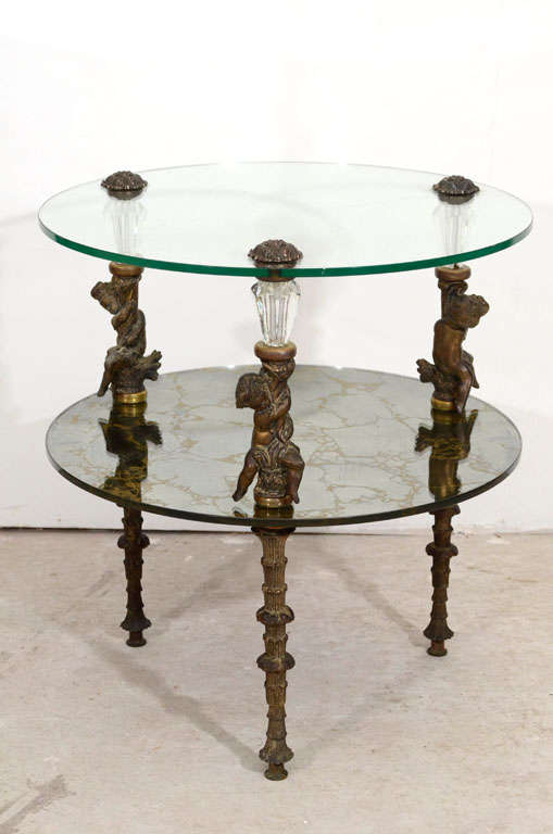 Hollywood Regency Side Tables