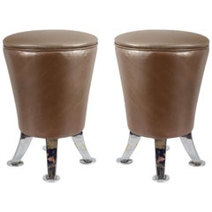 Vintage Pair of 1970s Stools