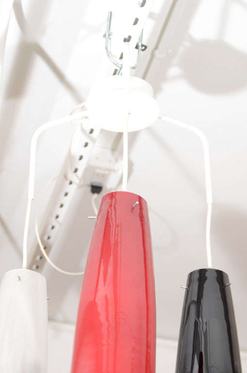 Italiano Lampadario degli anni '60, in stile Vistosi in vendita