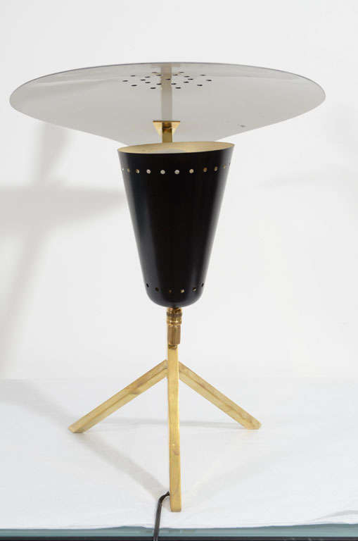 Brass 1950s Desk Lamp