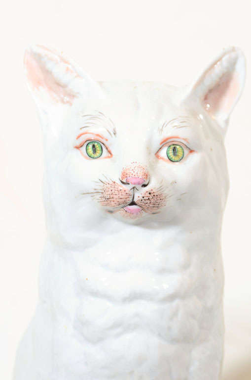 porcelain gravy cat