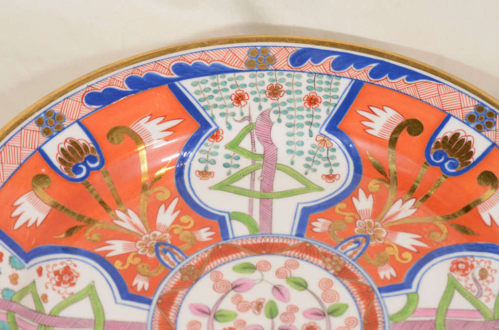 19th Century A Set of Dishes: A Dozen Spode Porcelain 
