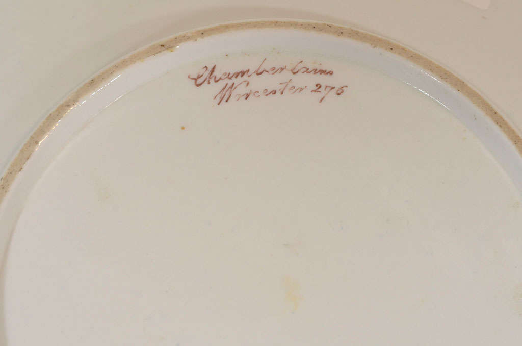 Porcelain Set of a Dozen Worcester Imari Dishes
