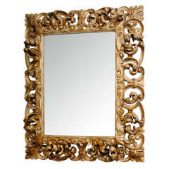 18th Century Carved Mirror Frame