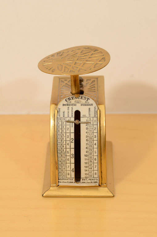 American Tiffany Studios Postal Scale For Sale