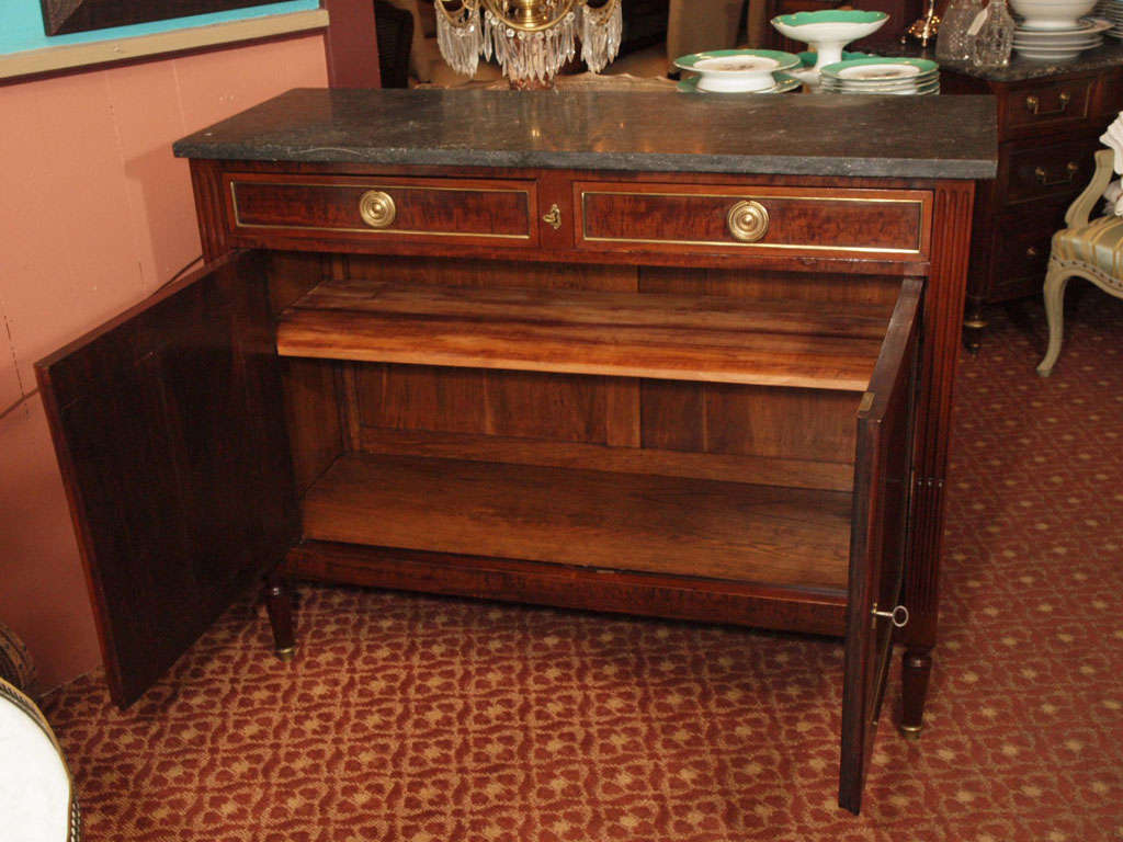 Early 19th Century French Mahogany Buffet In Good Condition For Sale In New Orleans, LA