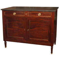 Early 19th Century French Mahogany Buffet