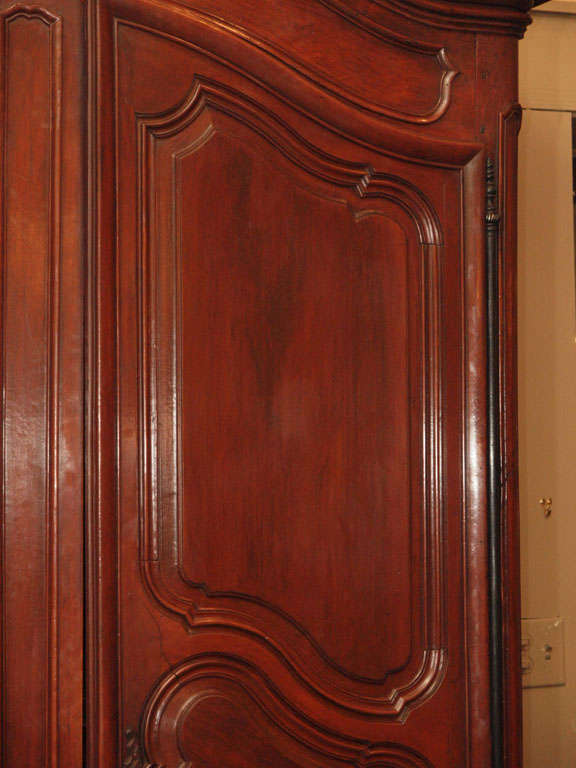 18th Century and Earlier Exceptional 18th Century French Walnut Armoire