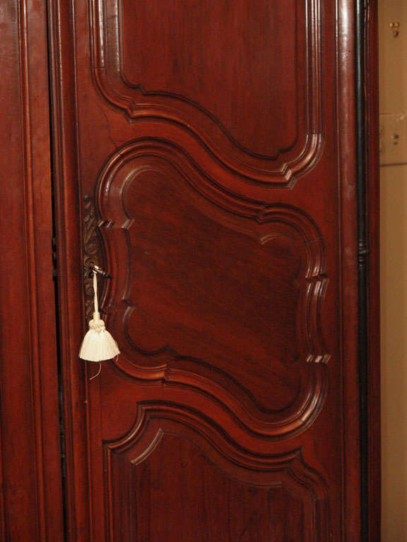 Wood Exceptional 18th Century French Walnut Armoire