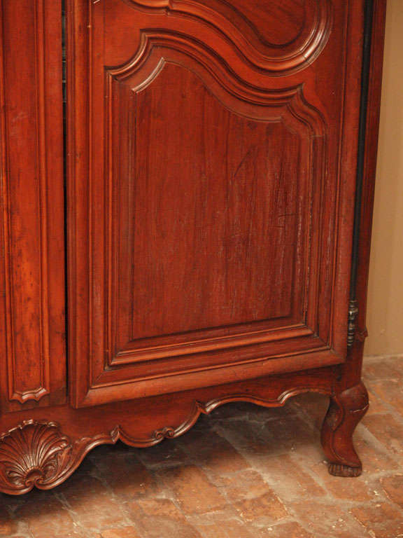 Exceptional 18th Century French Walnut Armoire 1