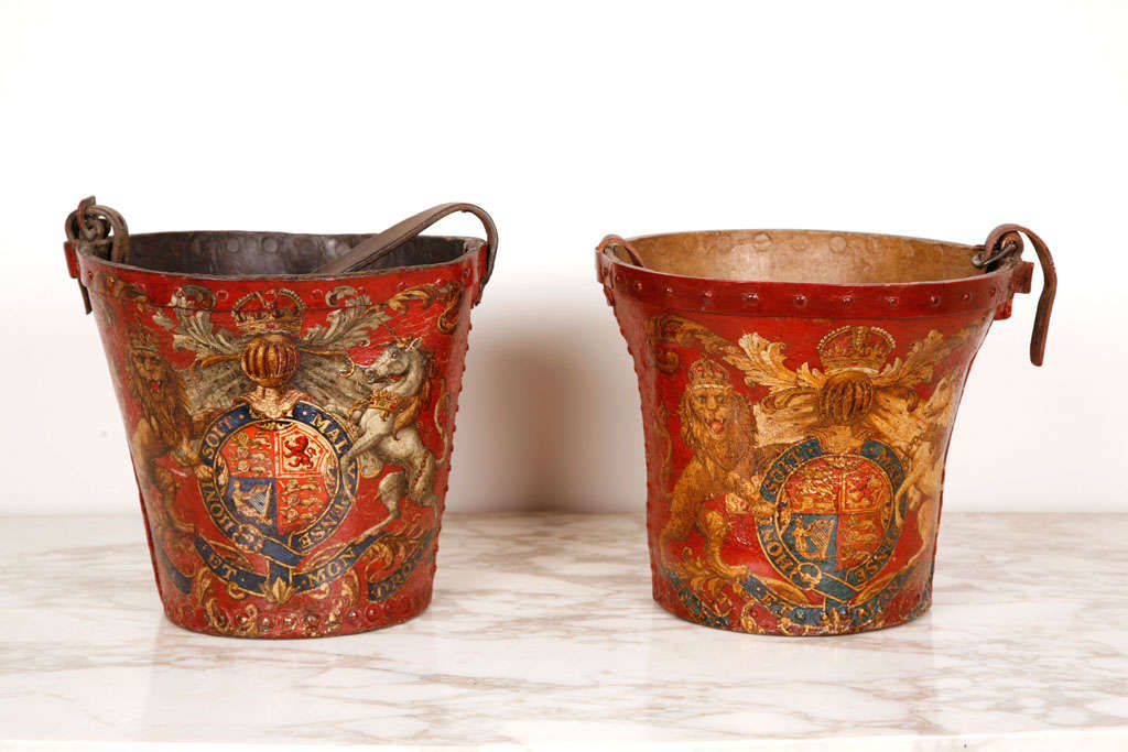 A Pair of Fire Buckets