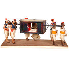 Rare Anglo-Indian Palanquin