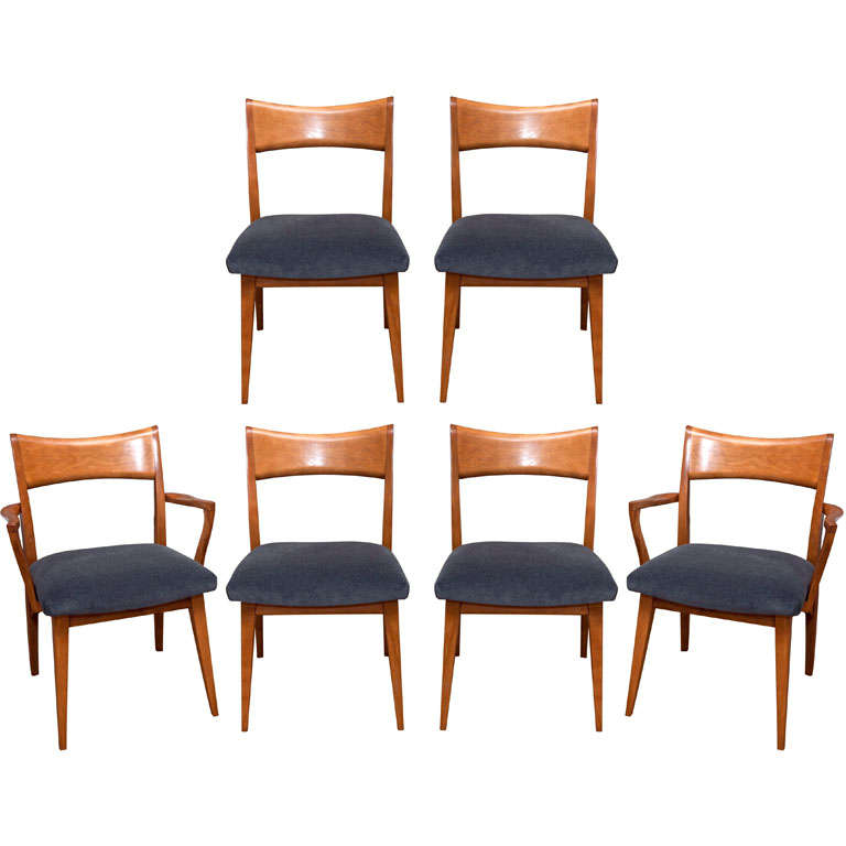 Set of Six Heywood-Wakefield Dining Chairs