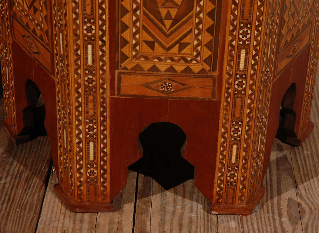 Wood Indian Marquetry Tables