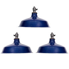 USA Blue Pendant Lights