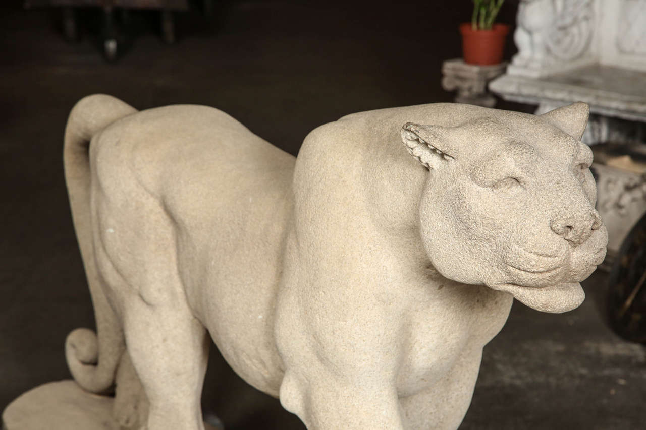 mountain lion statue for sale