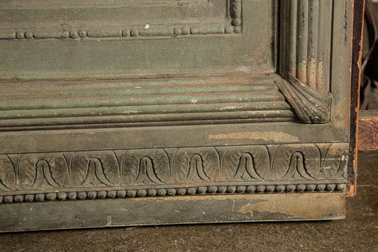 Large Bronze Architectural Plaque from New York City 1