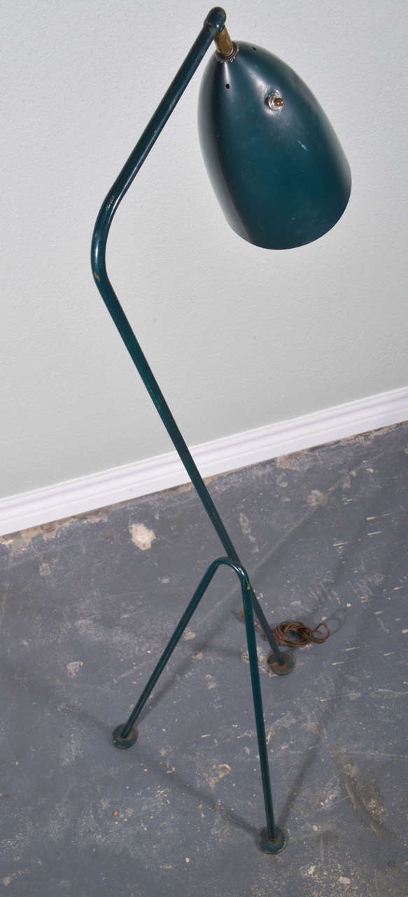 Grasshopper Lamp By Greta Grossman 1
