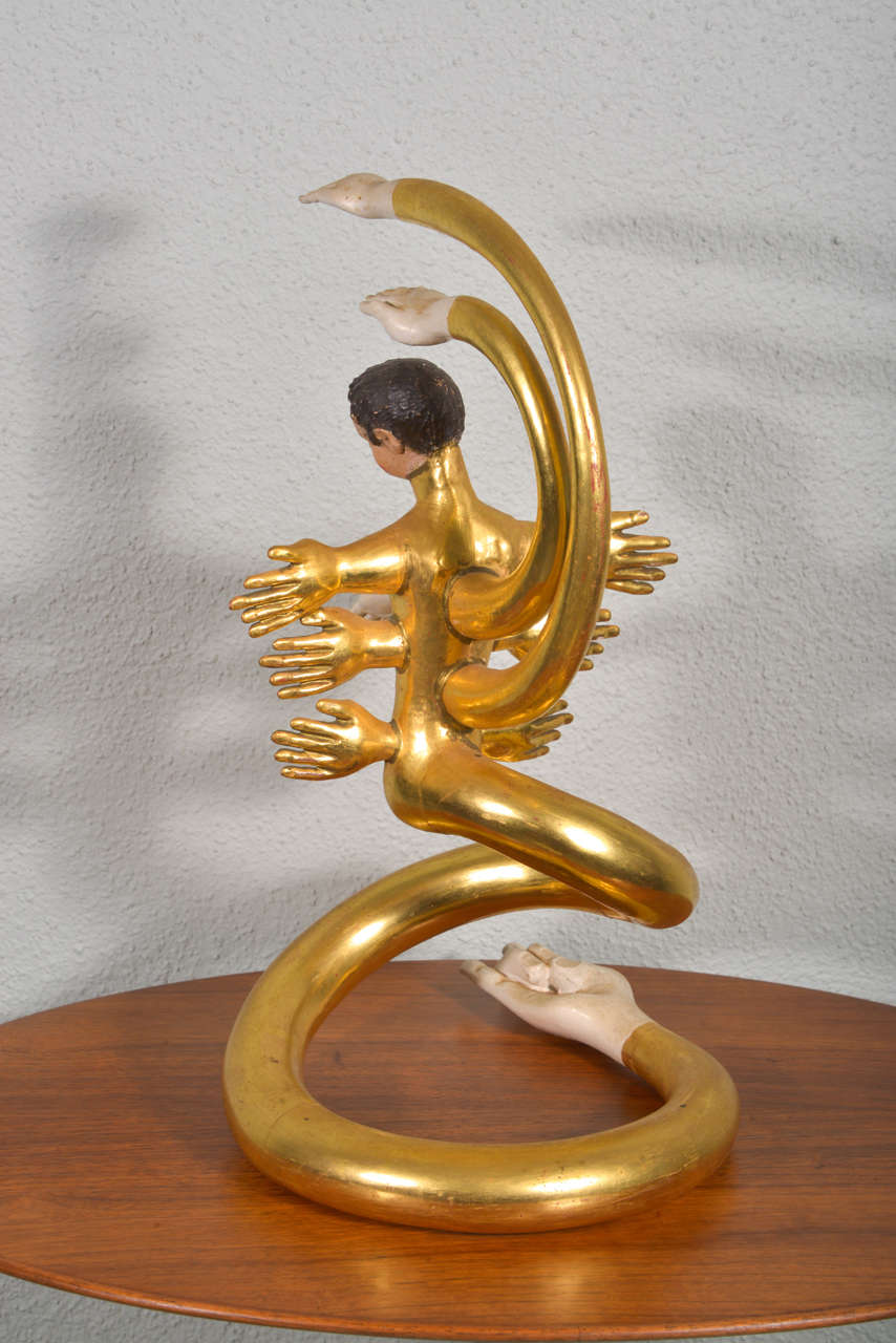 Late 20th Century Pedro Friedeberg Sculpture For Sale