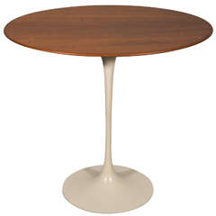 Vintage Eero Saarinen Oval Rosewood Tulip Table For Knoll