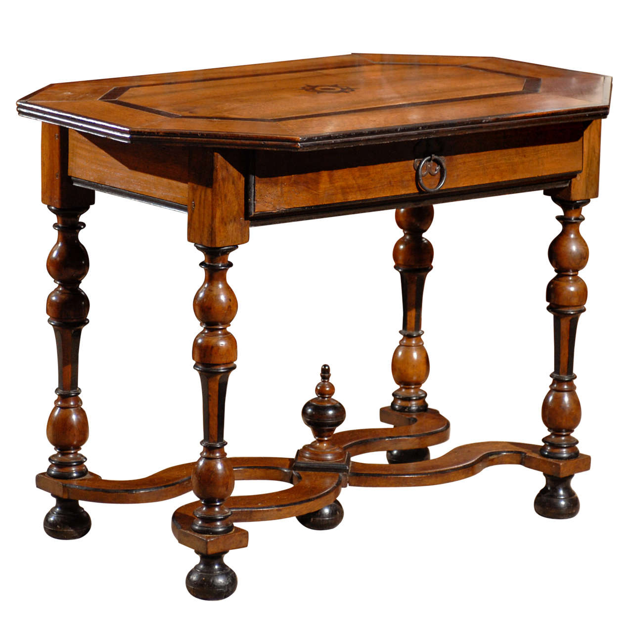 18th Century French Louis XIII Style Walnut Table