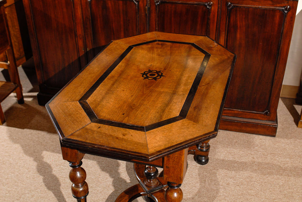 18th Century French Louis XIII Style Walnut Table 5