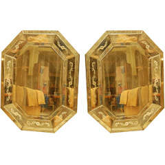 Pair of Venetian-style Mirrors