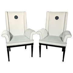 Pair NAPOLEON 111  Pull  Up  Chairs