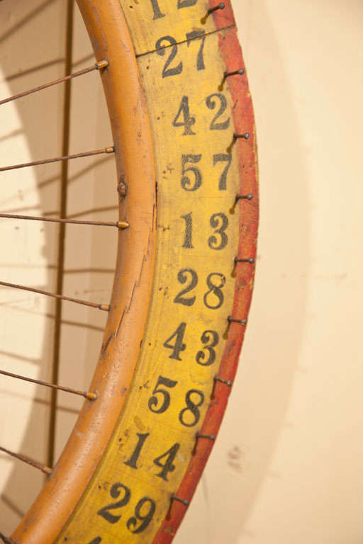 Mid-20th Century Speakeasy Gambling Wheel For Sale
