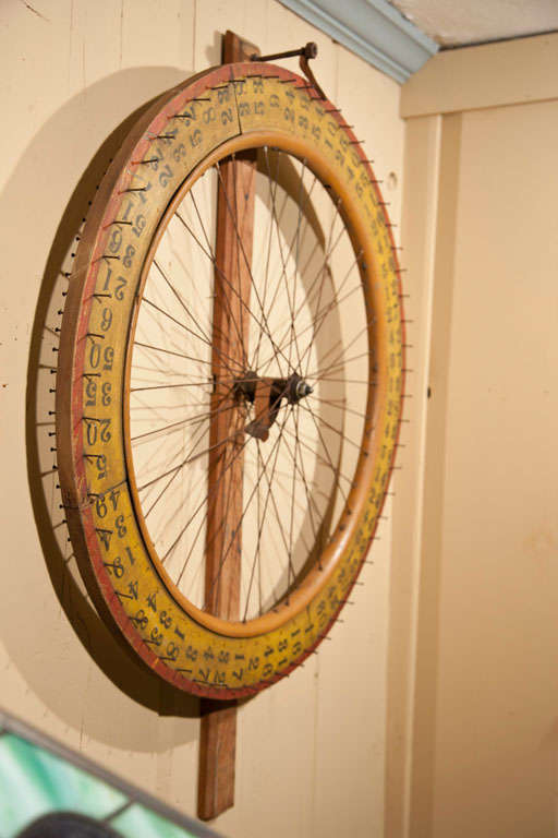 Wood Speakeasy Gambling Wheel For Sale