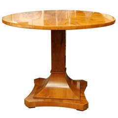 Biedermeier Table with Tilt Top
