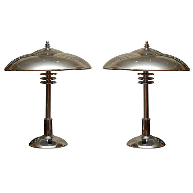 Chrome Art Deco Desk Lamp at 1stDibs art deco desk lamps, chrome art