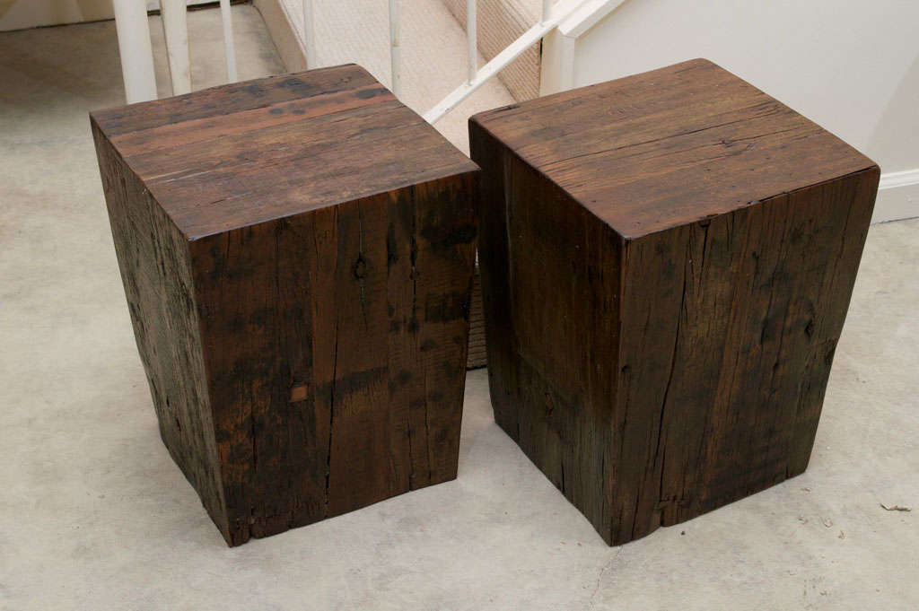 Pair of stools In Good Condition For Sale In San Francisco, CA