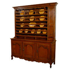 Large 19th Century Cherry and Pine Vaisselier