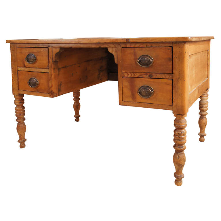 pine writing desk pine writing desk