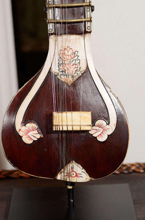 Miniature Sitar and Veena Musical Instruments For Sale at 1stDibs