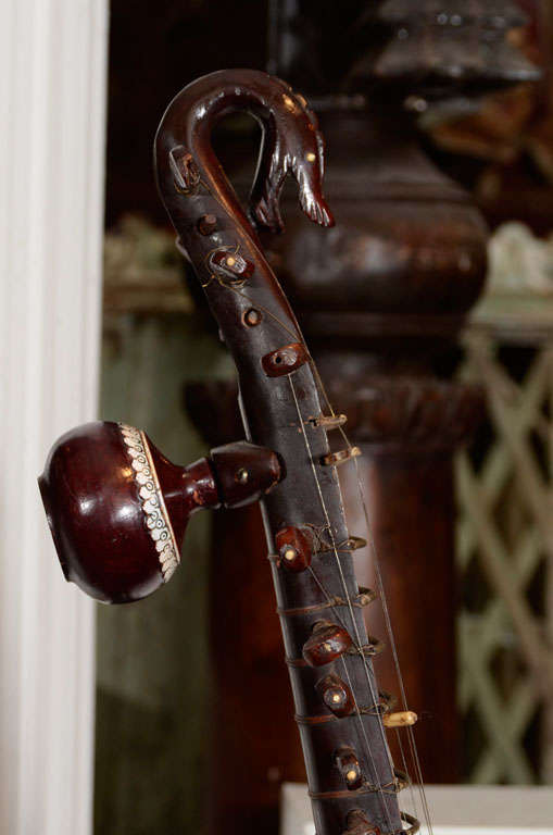 Miniature Sitar and Veena Musical Instruments For Sale at 1stDibs
